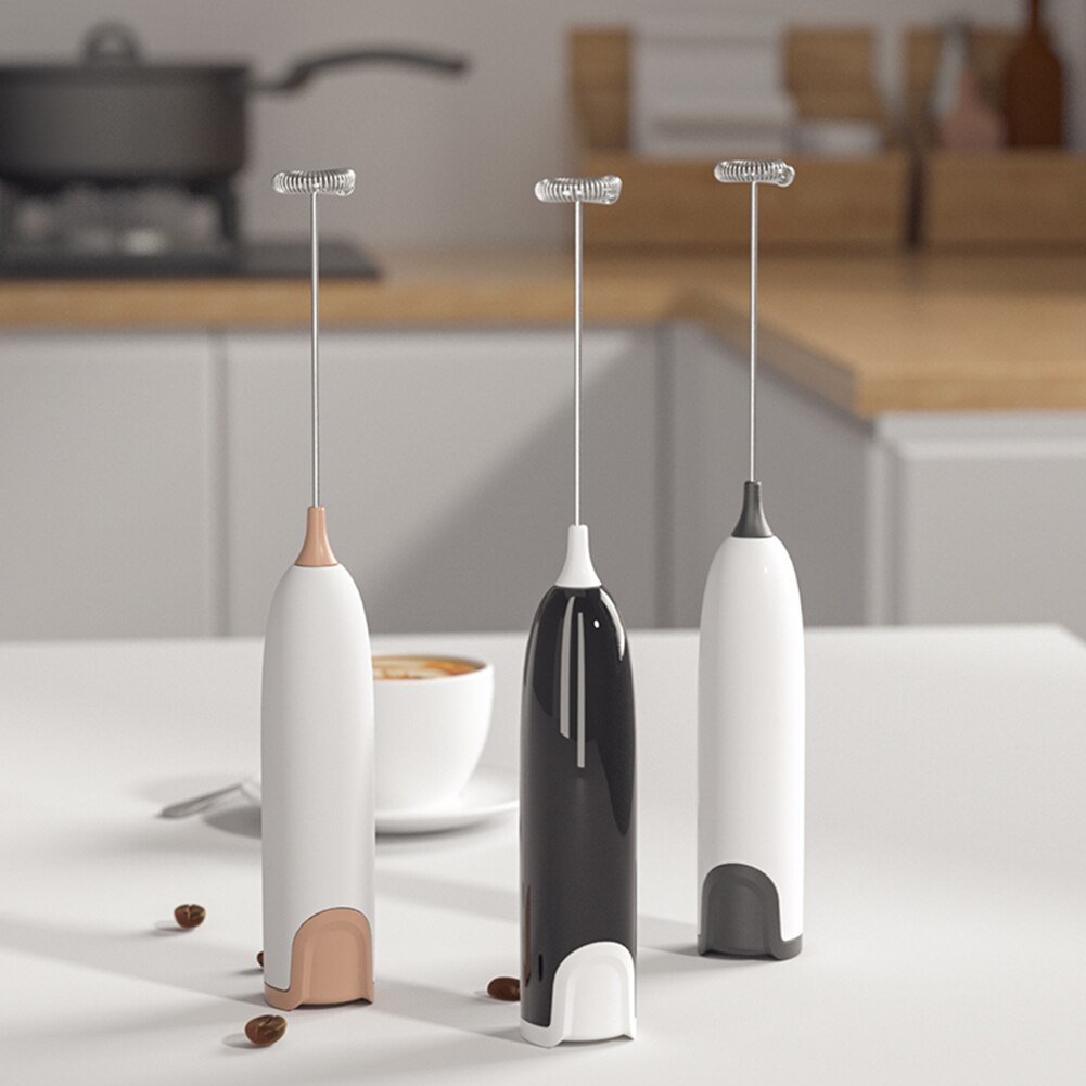 Kitchen Appliances B&Q - Electric Milk Frother Kitchen Drink Foamer