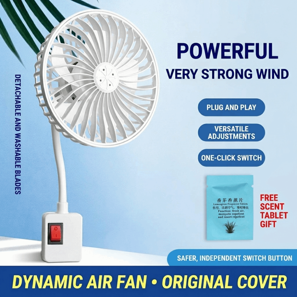 Kitchen Appliances Uk - 360 Rotatable Socket Fan Low Noise