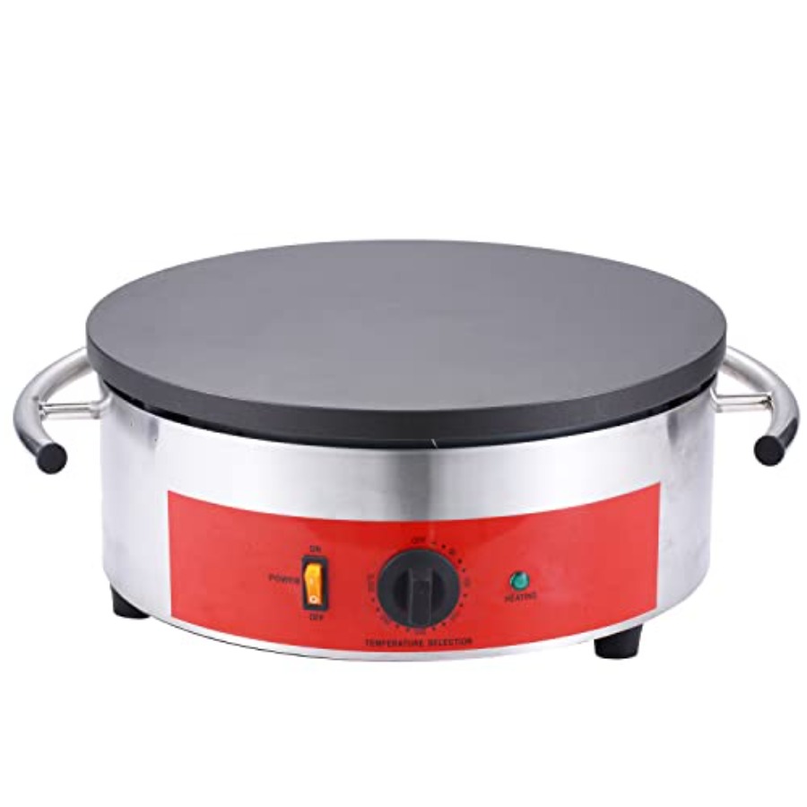 Crepe Maker Non Stick - Commercial 16 Inch Crepe Maker with