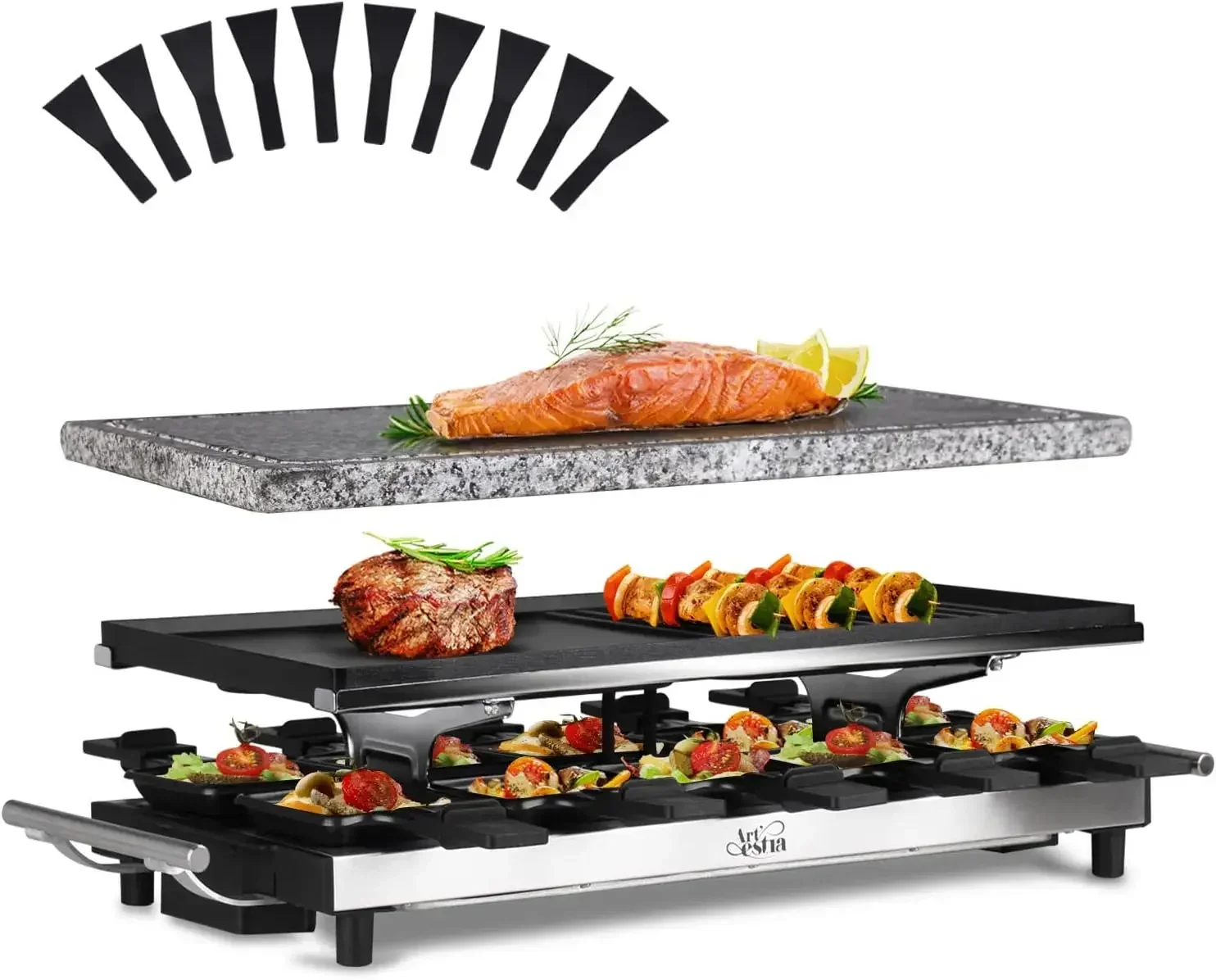 Artestia Raclette Table Grill, – Raclette Grill Table recenzja i cena