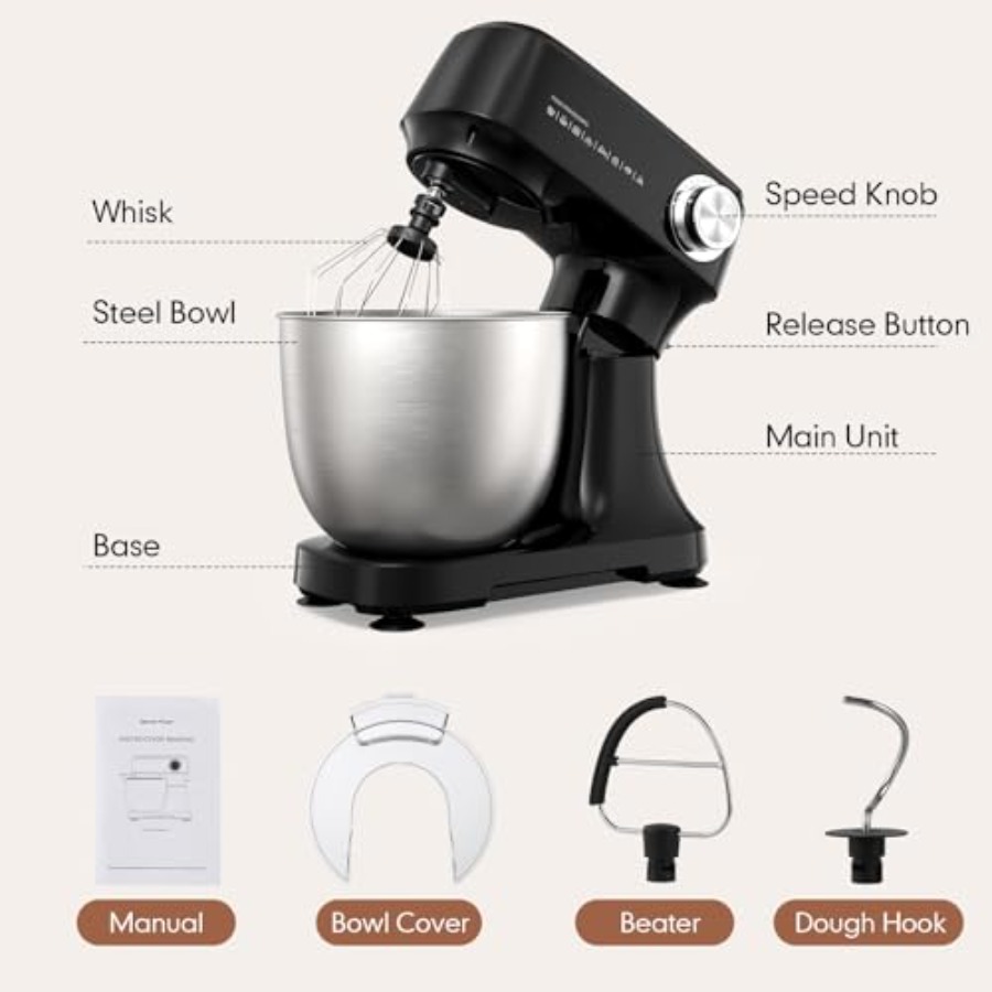 Stand Mixer 4.8 Qt Electric Fo – Kitchen Appliances B&Q recenzja i cena
