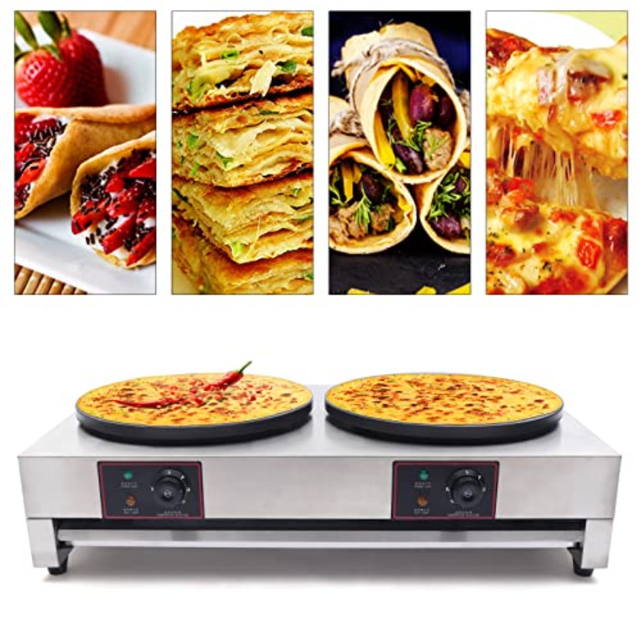 Commercial 16 Inches Electric  – Crepe Maker Non Stick recenzja i cena