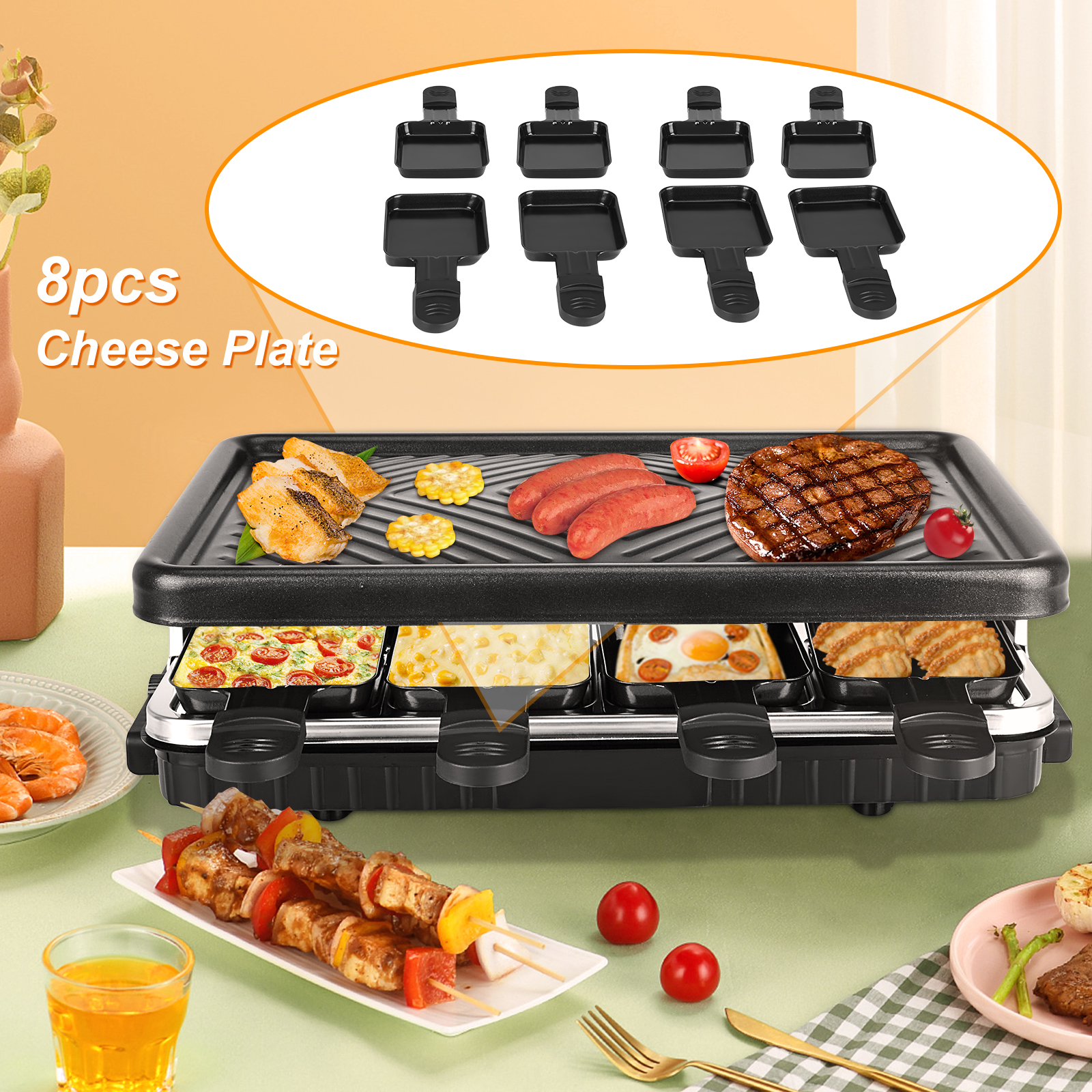 Table Grill Electric Korean BB – Raclette Grill Table recenzja i cena