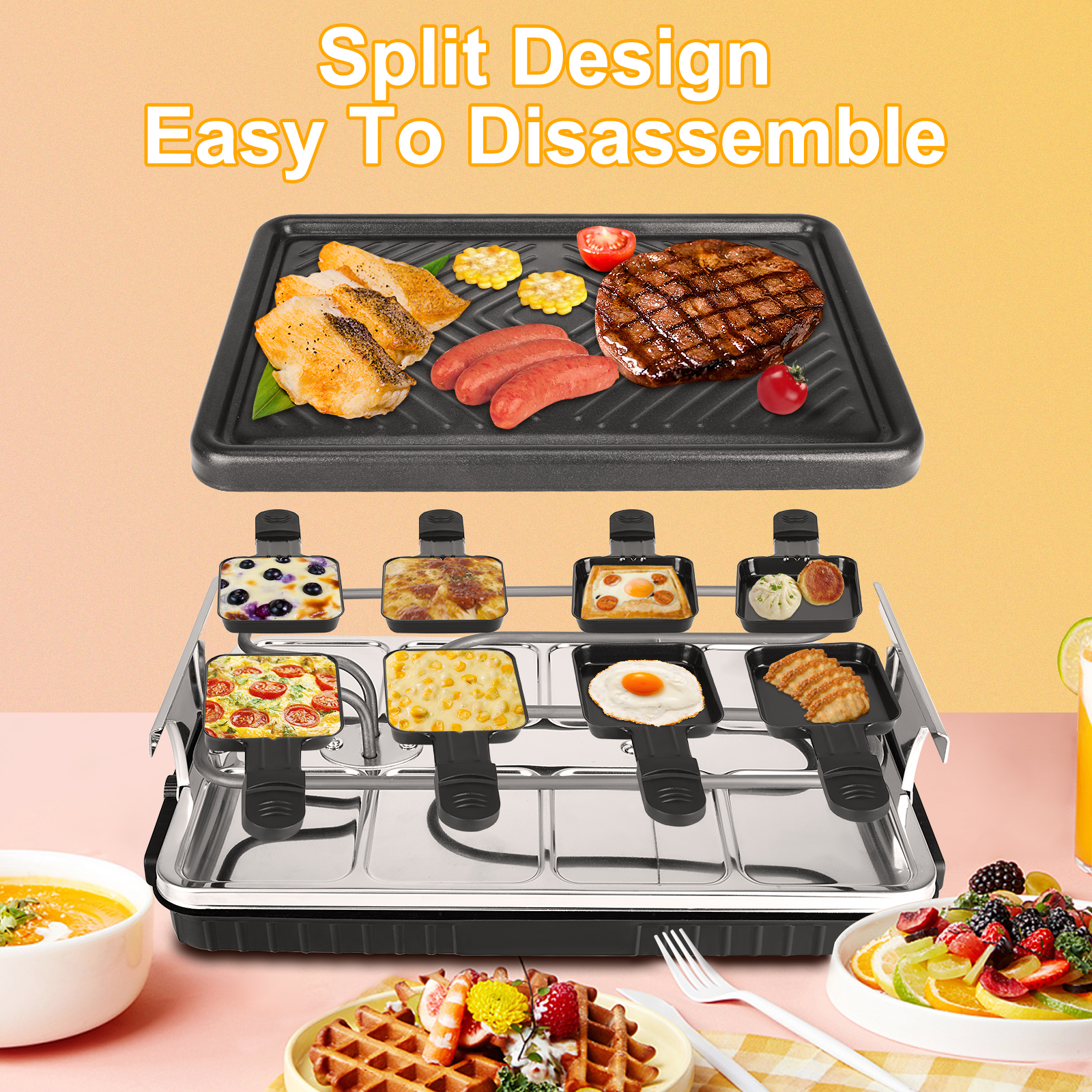 Table Grill Electric Korean BB – Raclette Grill Table recenzja i cena