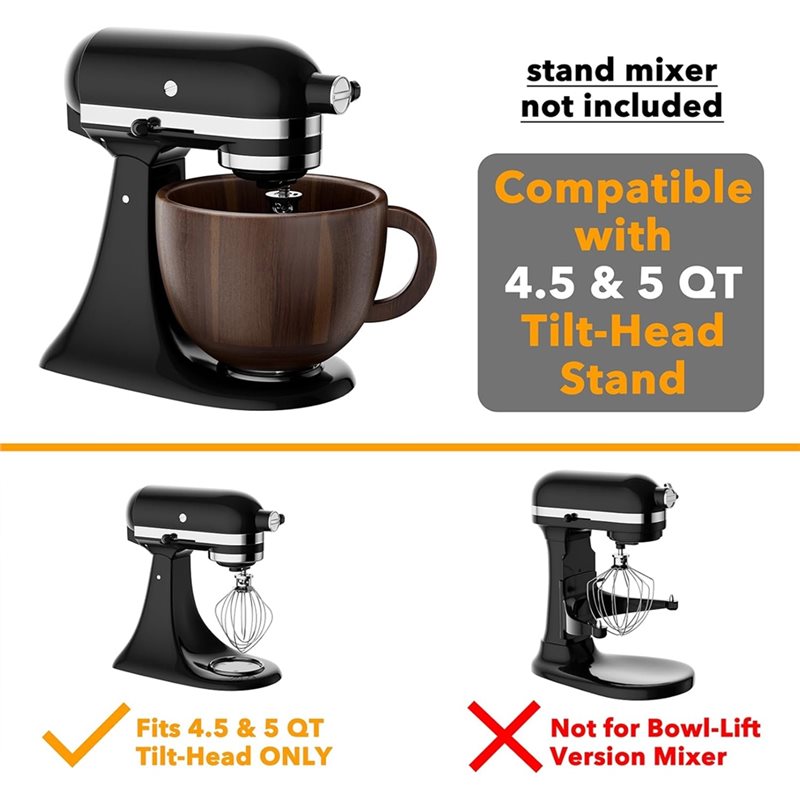 ABWM-Wooden Bowl Mixer For Kit – Kitchen Appliances B&Q recenzja i cena