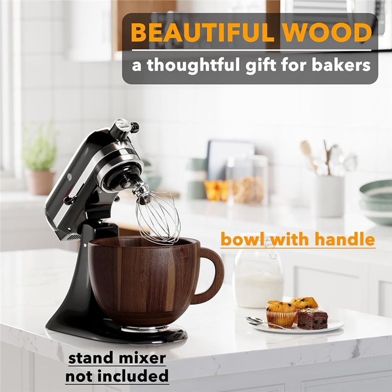 ABWM-Wooden Bowl Mixer For Kit – Kitchen Appliances B&Q recenzja i cena