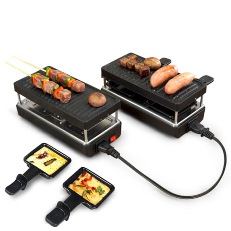 2-Person Raclette Table Grill  – Raclette Grill Table recenzja i cena