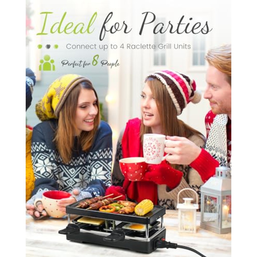 2-Person Raclette Table Grill  – Raclette Grill Table recenzja i cena