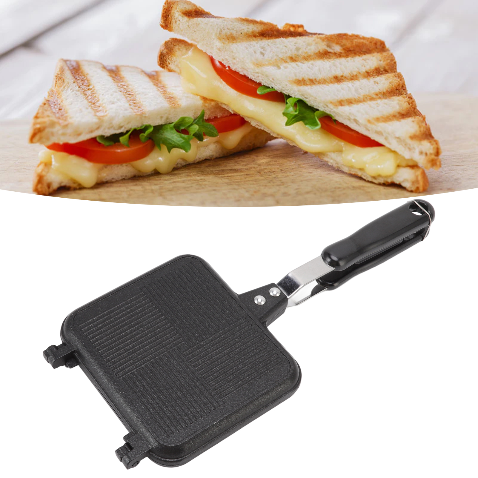 Double-Sided Non-Stick Sandwic – Crepe Maker Non Stick recenzja i cena
