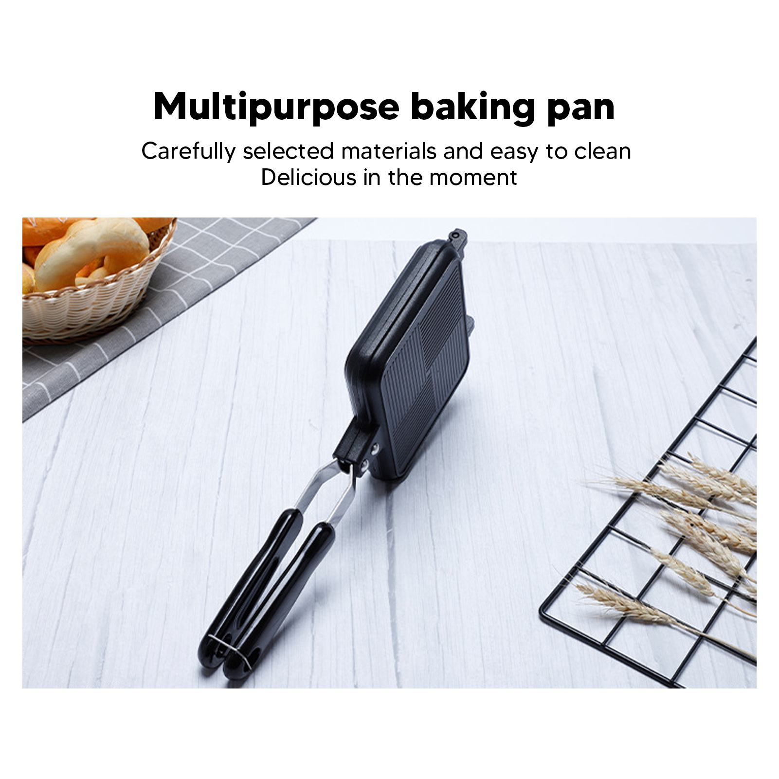 Double-Sided Non-Stick Sandwic – Crepe Maker Non Stick recenzja i cena