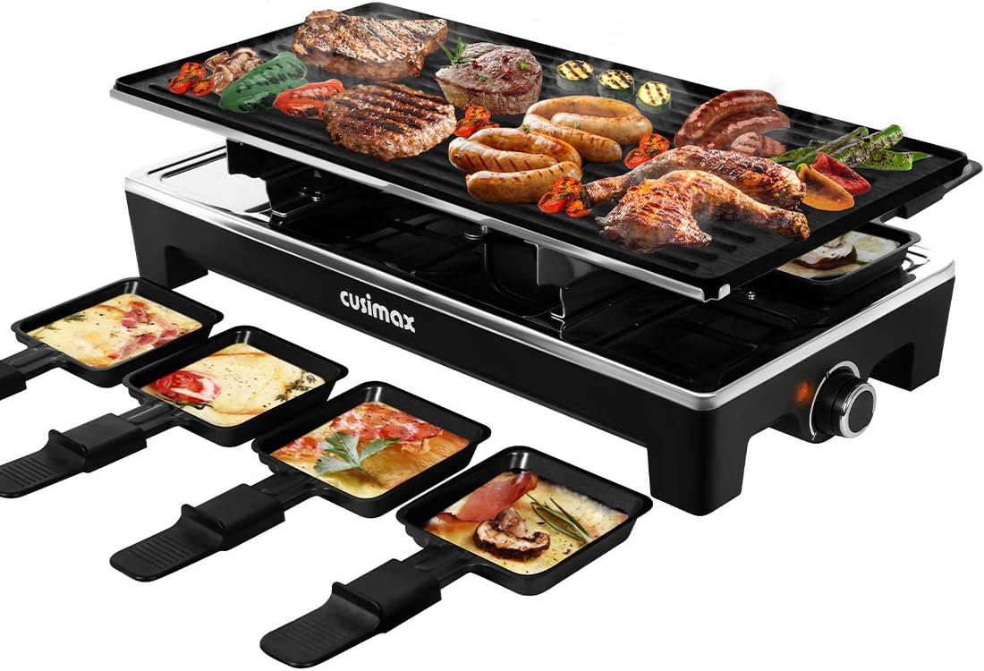 Raclette Grill Electric Grill  – Raclette Grill Table recenzja i cena