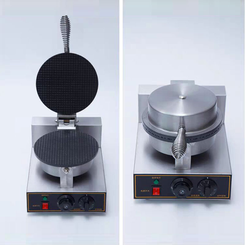 Commercial Ice Cream Cone Make – Crepe Maker Non Stick recenzja i cena