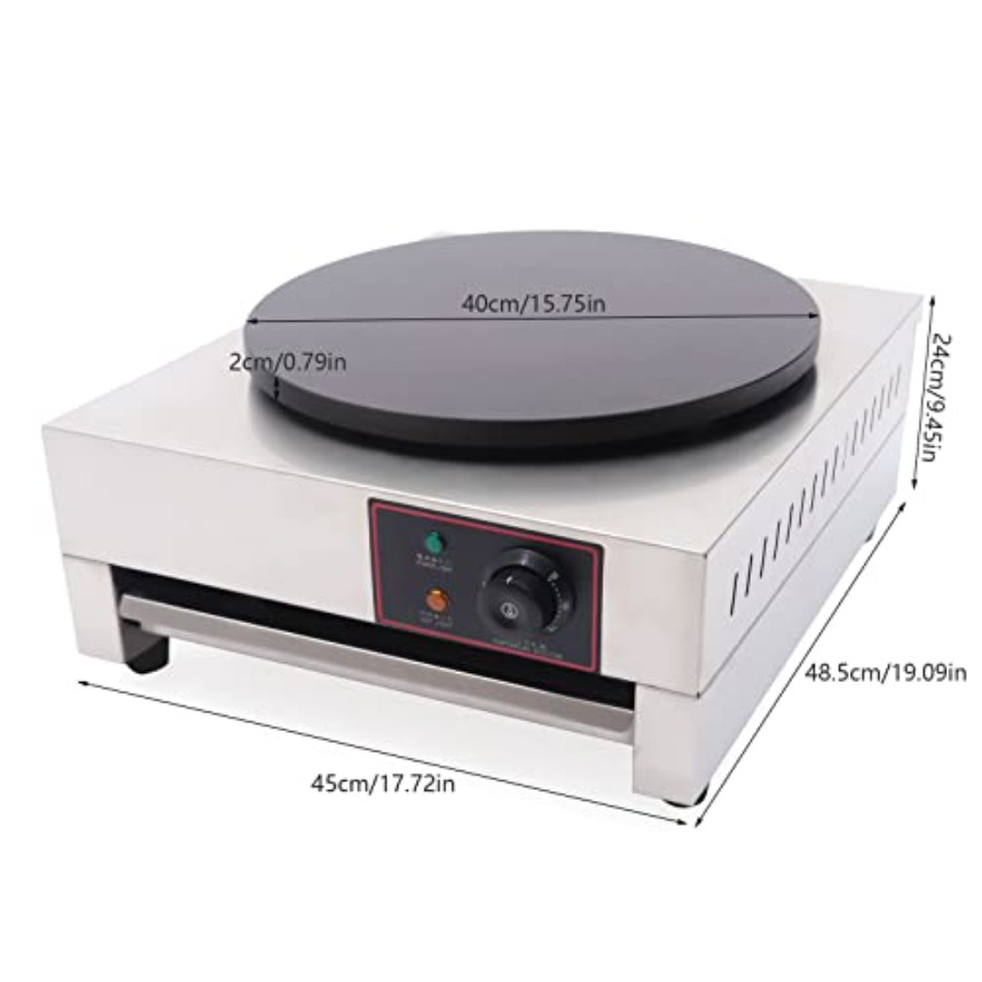 1.7kw Crepe Maker 15.75 Pancak – Crepe Maker Non Stick recenzja i cena