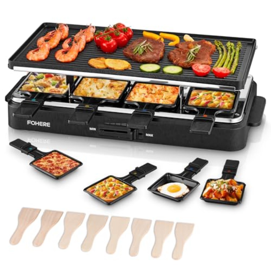 Raclette Grill 2 in 1 Raclette – Raclette Grill Table recenzja i cena