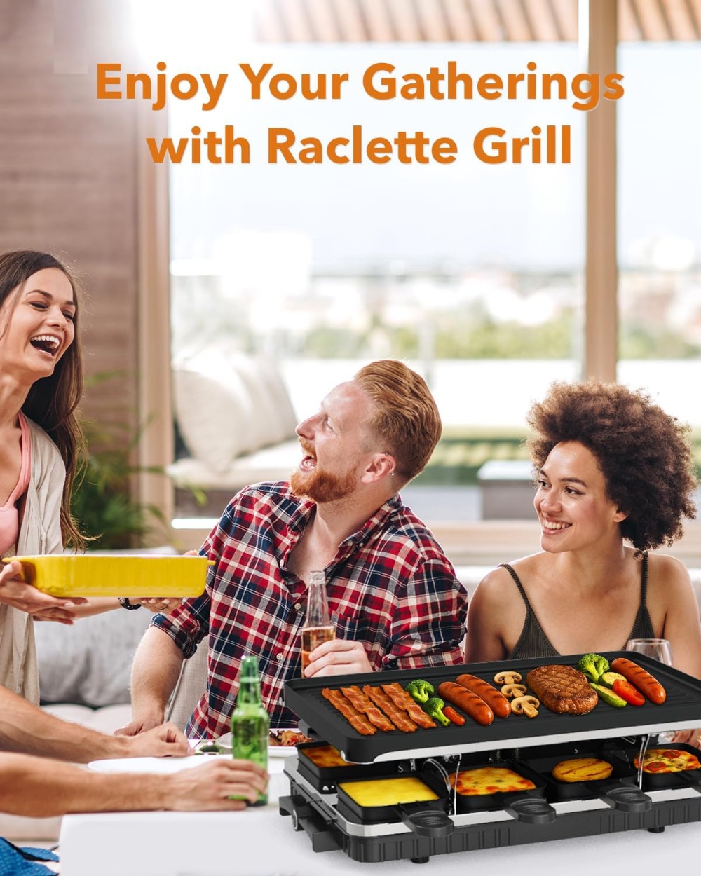 Electric Raclette Table Grill  – Raclette Grill Table recenzja i cena