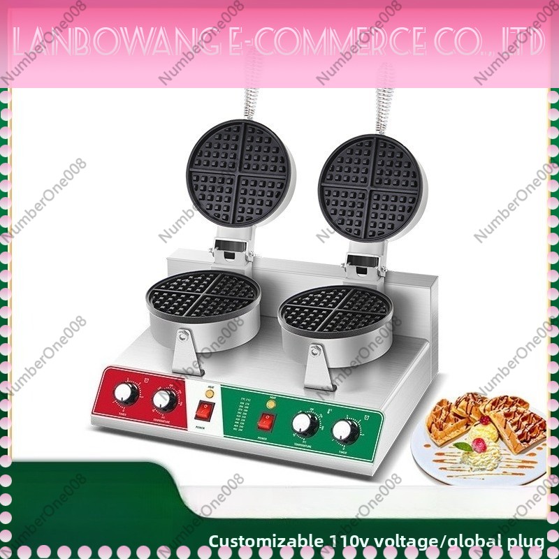 Rotating Waffle Maker Griddle  – Crepe Maker Non Stick recenzja i cena