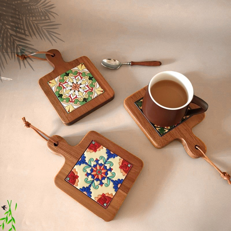 Solid Wood Flower Brick Hand P – Kitchen Appliances Vintage recenzja i cena