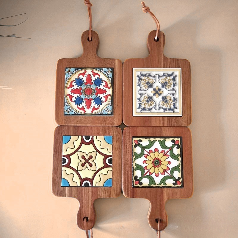 Solid Wood Flower Brick Hand P – Kitchen Appliances Vintage recenzja i cena