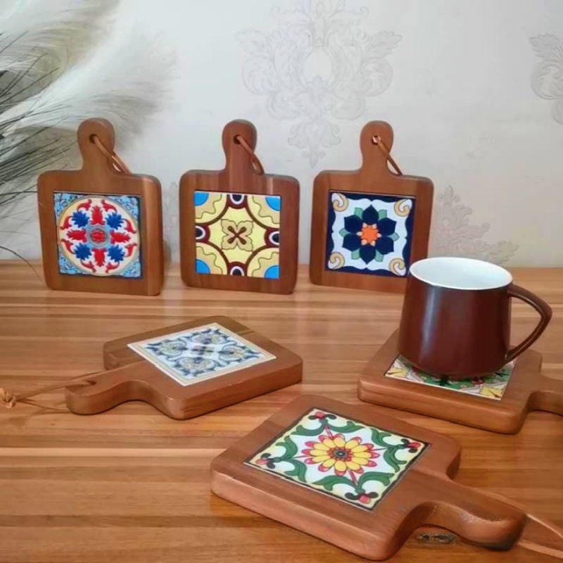 Solid Wood Flower Brick Hand P – Kitchen Appliances Vintage recenzja i cena