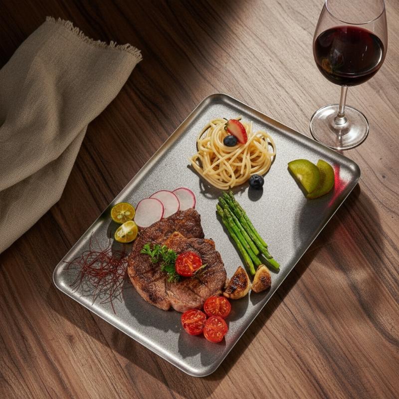 Stainless Steel Square Snack P – Kitchen Appliances Vintage recenzja i cena