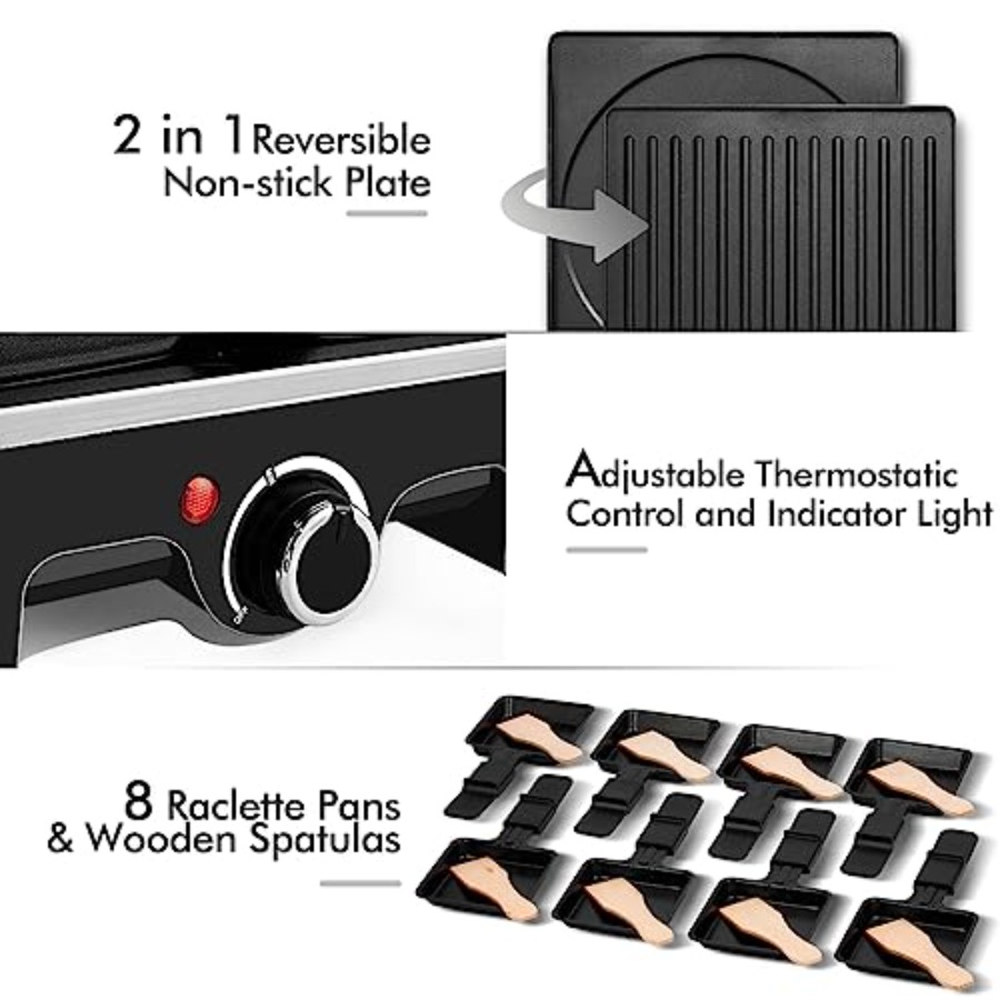 Indoor Electric Raclette Table – Raclette Grill Table recenzja i cena