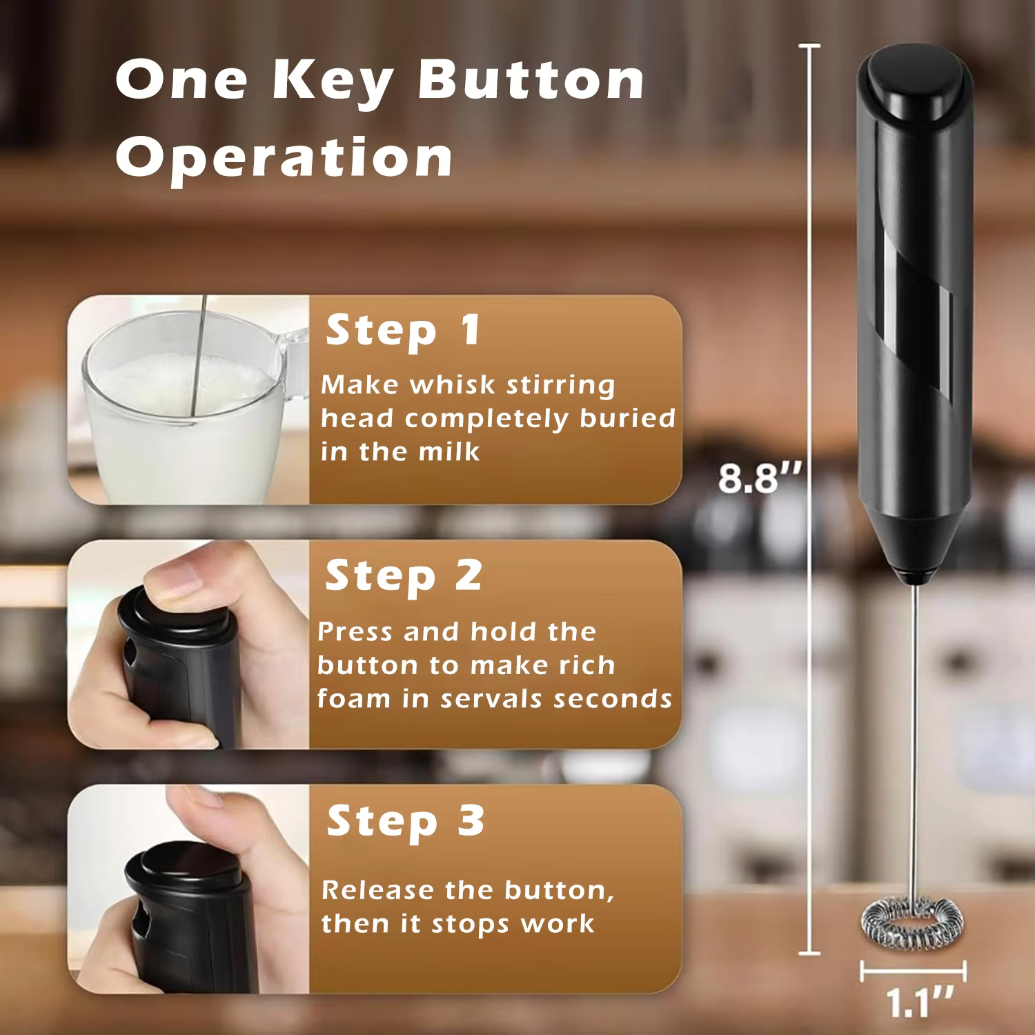 1 AA battery powered coffee mi – Kitchen Appliances B&Q recenzja i cena