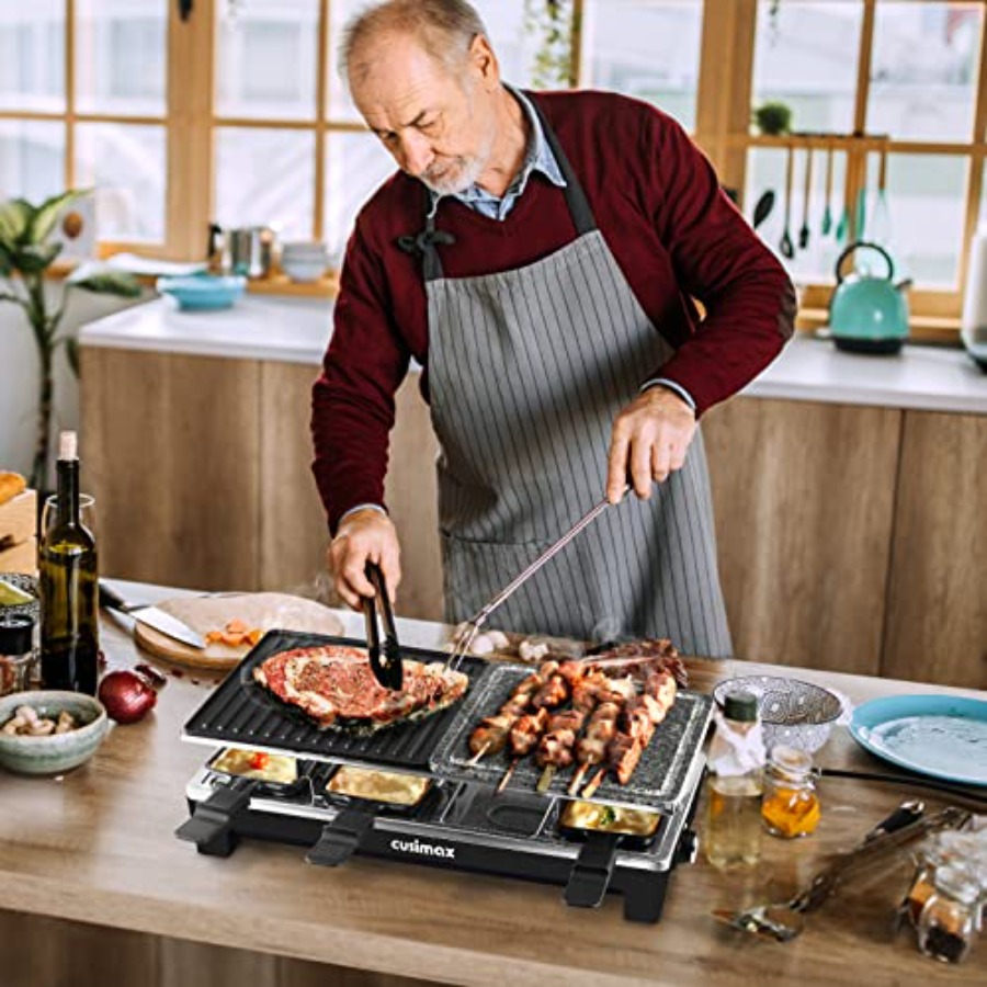 Raclette Table Grill Indoor Gr – Raclette Grill Table recenzja i cena