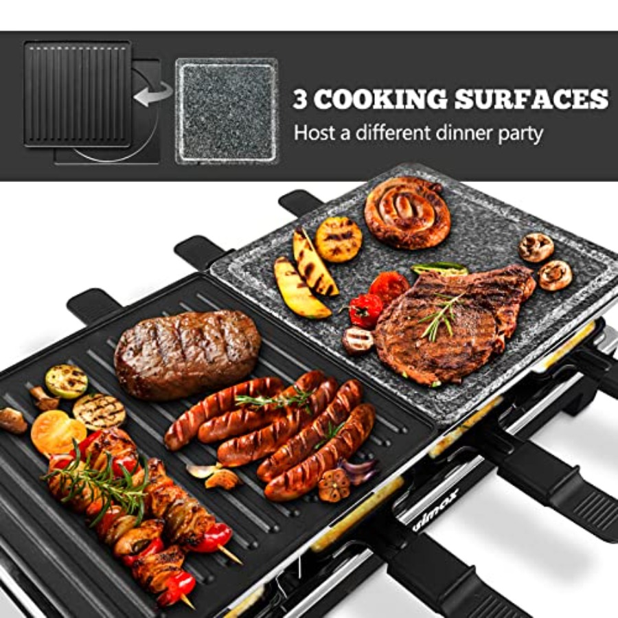 Raclette Table Grill Indoor Gr – Raclette Grill Table recenzja i cena