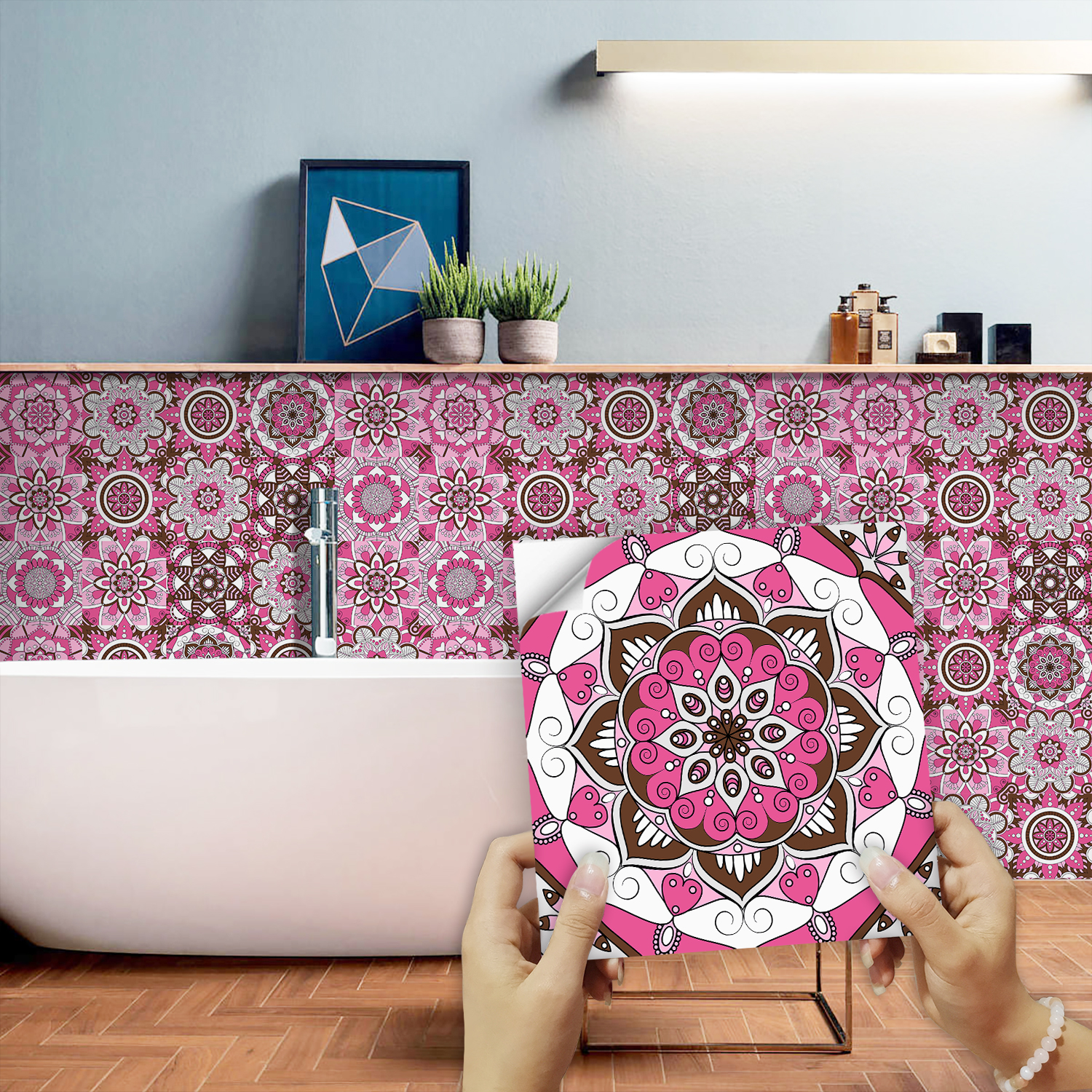 Pink Mandala Vintage Decor Til – Kitchen Appliances Vintage recenzja i cena