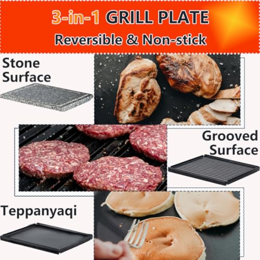 Raclette Grill 8 Person 1200W  – Raclette Grill Table recenzja i cena