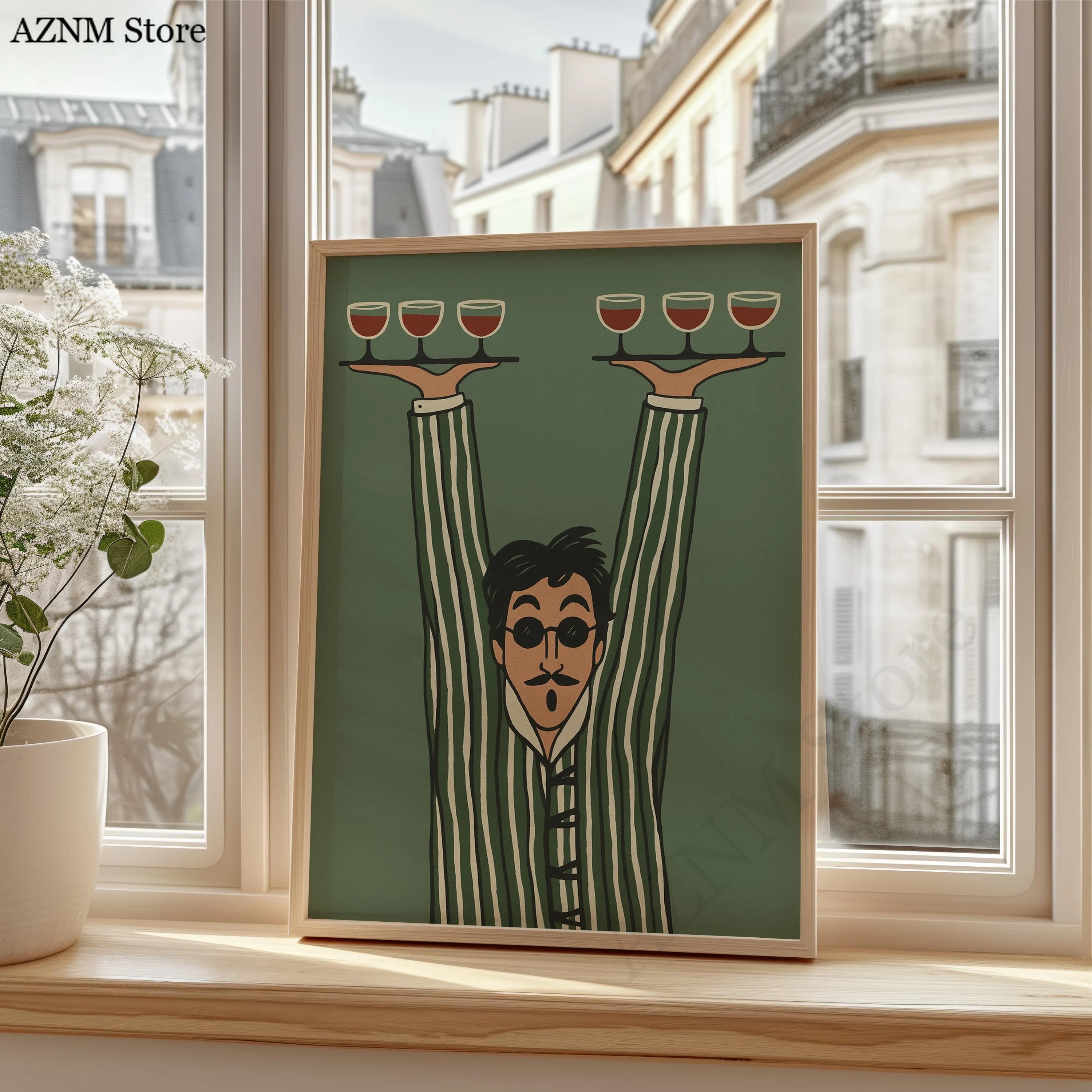 Retro Server Wall Decor, Minim – Kitchen Appliances Vintage recenzja i cena