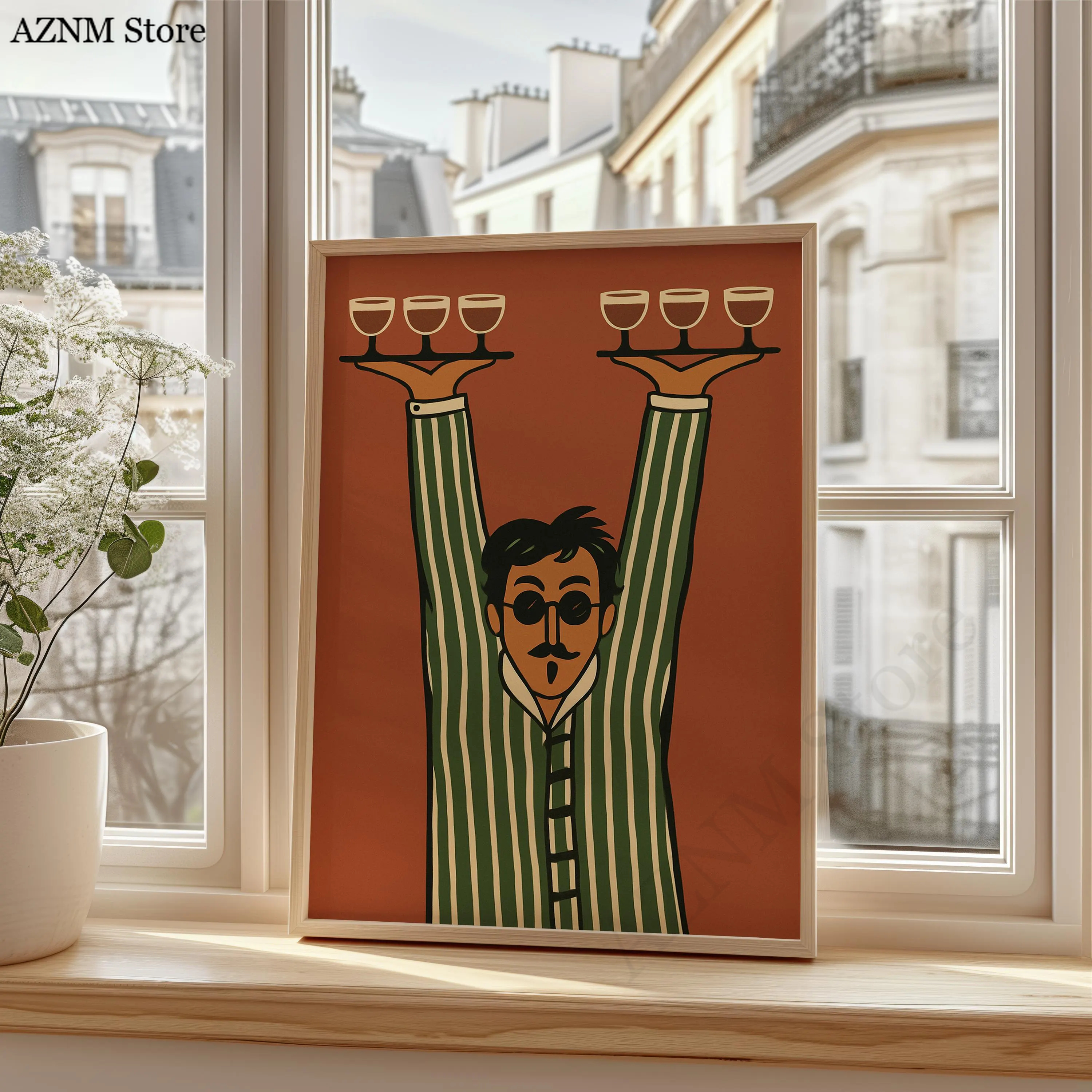 Retro Server Wall Decor, Minim – Kitchen Appliances Vintage recenzja i cena