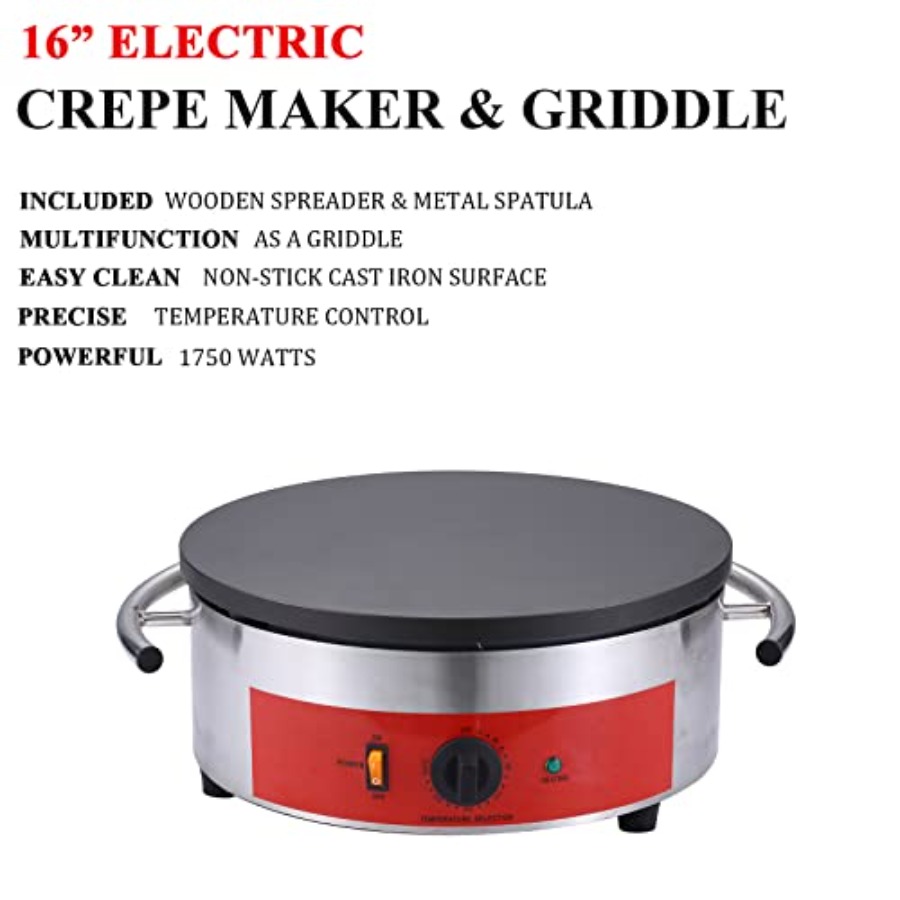 Commercial 16 Inch Crepe Maker – Crepe Maker Non Stick recenzja i cena