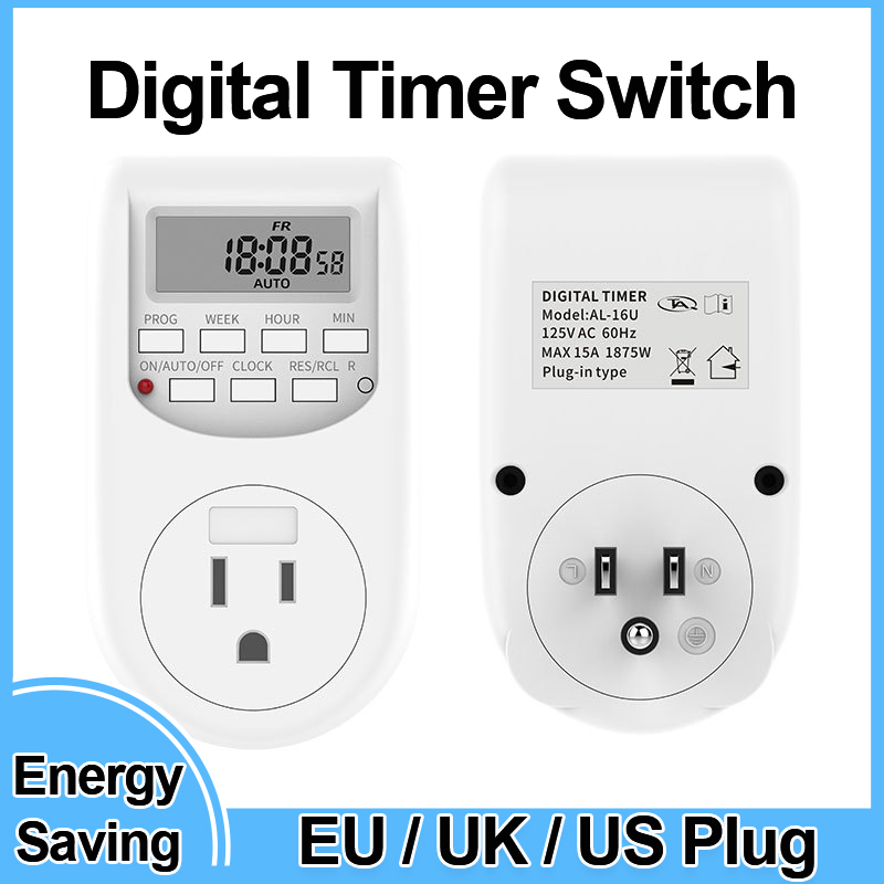 EU/UK/US Plug Timer Switch Ene – Kitchen Appliances Uk recenzja i cena