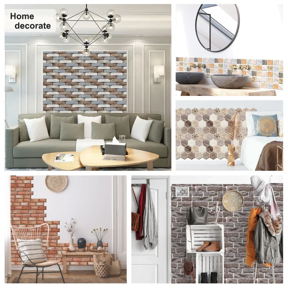 10PCS Wall Sticker Waterproof  – Kitchen Appliances Vintage recenzja i cena